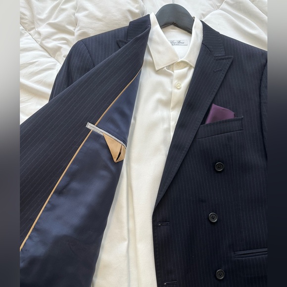 Michael Kora Men’s Double Breasted Blazer - Picture 6 of 8